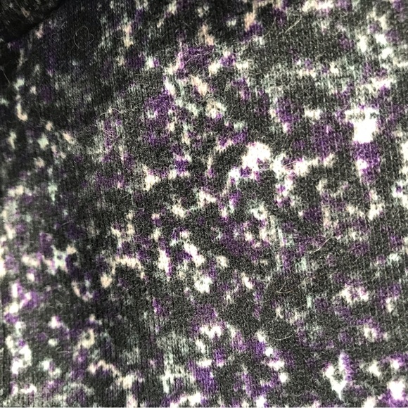 Lululemon size 4 black purple grey marble pattern hoodie - Picture 4 of 5